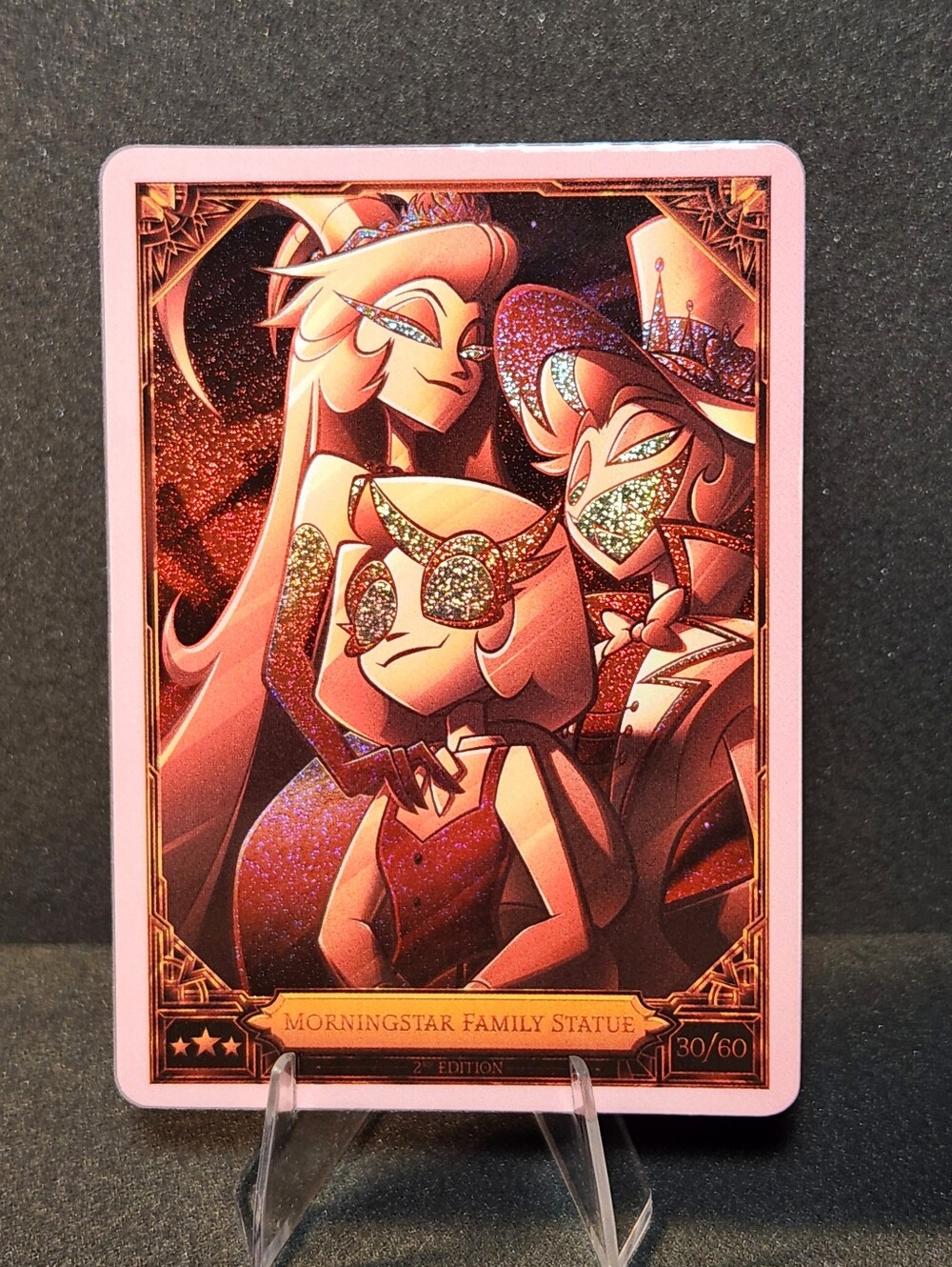 Morningstar Family Statue Foil Card